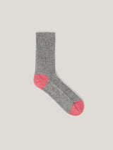 Compact Wool Sock | Grey