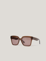 Maldon D-frame Sunglasses | Chocolate