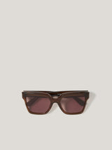 Maldon D-frame Sunglasses | Chocolate