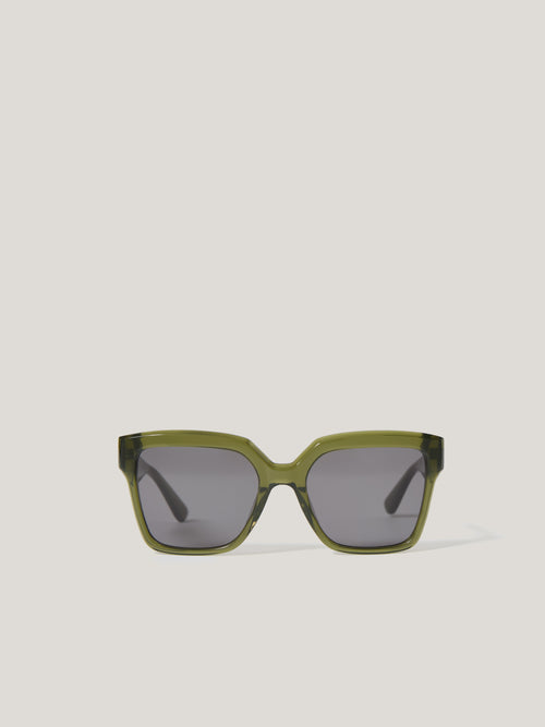 Maldon D-frame Sunglasses | Green