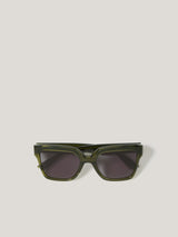Maldon D-frame Sunglasses | Green