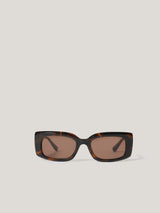 Bolton Rectangle Sunglasses | Tortoiseshell