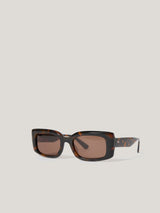 Bolton Rectangle Sunglasses | Tortoiseshell