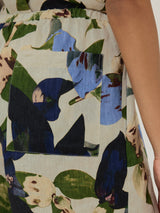 Future Botanic Linen Shorts | Neutral