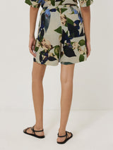 Future Botanic Linen Shorts | Neutral