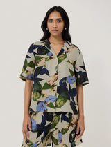 Future Botanic Linen Shirt | Neutral