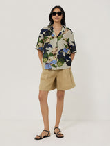 Future Botanic Linen Shirt | Neutral