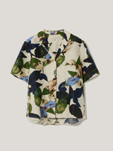 Future Botanic Linen Shirt | Neutral
