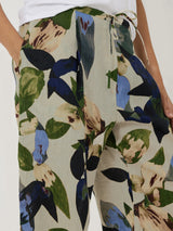 Future Botanic Linen Trouser | Neutral