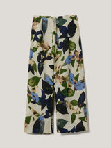 Future Botanic Linen Trouser | Neutral