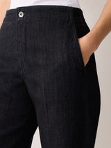 Myrtle Pressed Crease Jean | Indigo