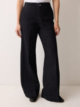 Myrtle Pressed Crease Jean | Indigo