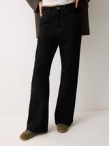 Greta Bootleg Jean | Black