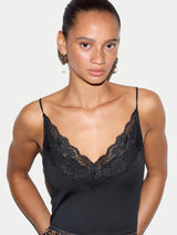 Modal Lace Cami | Black