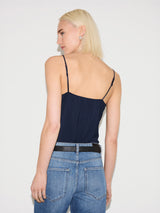 Modal Lace Cami | Navy
