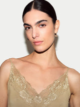 Modal Lace Cami | Natural