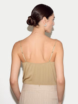 Modal Lace Cami | Natural