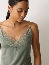 Modal Lace V Cami | Rainwater