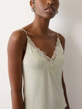 Modal Lace Cami | Pastel Aloe