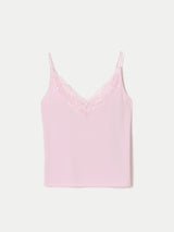 Modal Lace Cami | WHISPER PINK