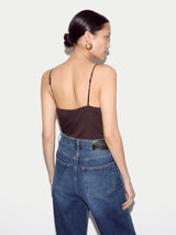 Modal Lace Cami | Eggplant