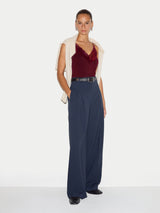 Modal Lace Cami | Burgundy