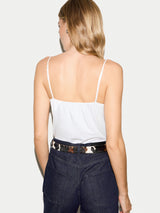 Modal Lace Cami | White