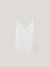 Modal Lace Cami | White