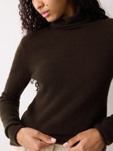 Cloud Cashmere Holden Polo | Brown