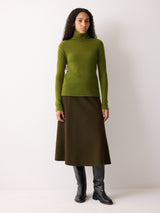 Cloud Cashmere Holden Polo | Green
