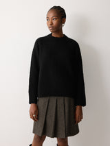 Soft Boucle Jumper | Black