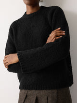 Soft Boucle Jumper | Black