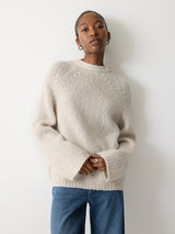 Soft Boucle Jumper | Cream