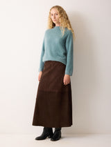 Halo Cashmere Oversized Jumper | Blue