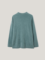 Halo Cashmere Oversized Jumper | Blue