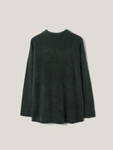 Halo Cashmere Oversized Jumper | Green