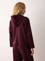 Luxe Sweat Hoodie | Burgundy