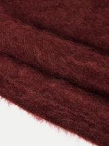 Halo Cashmere Triangle Scarf | Burgundy