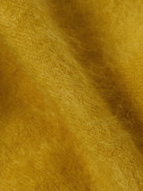 Halo Cashmere Triangle Scarf | Mustard