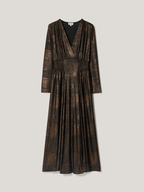 jigsaw gold dress Dress - Victoria Francs