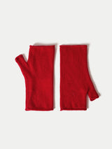 Cashmere Mittens | Red