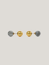 Reversible Stud Earring | Gold