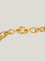 Round Link Chain Bracelet | Gold