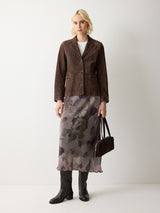 Antique Floral Midi Skirt | Multi