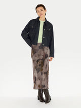 Antique Floral Midi Skirt | Multi