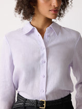 Classic Linen Shirt | Lilac