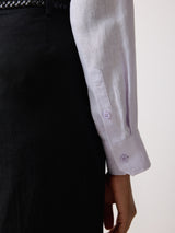 Classic Linen Shirt | Lilac