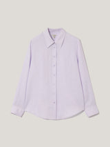 Classic Linen Shirt | Lilac
