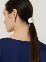 Molten Metal Hair Tie | Silver