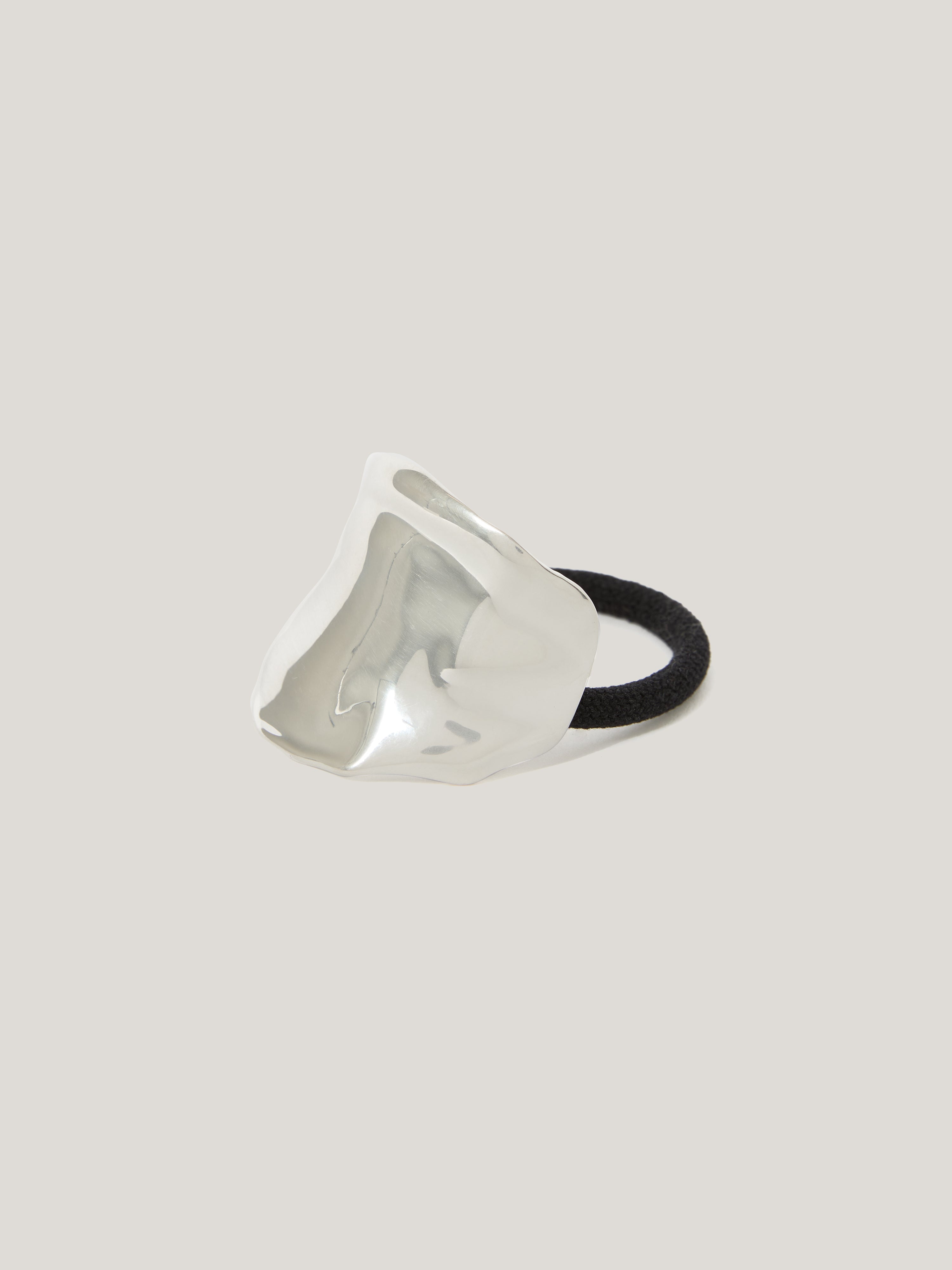 Molten Metal Hair Tie | Silver – Jigsaw
